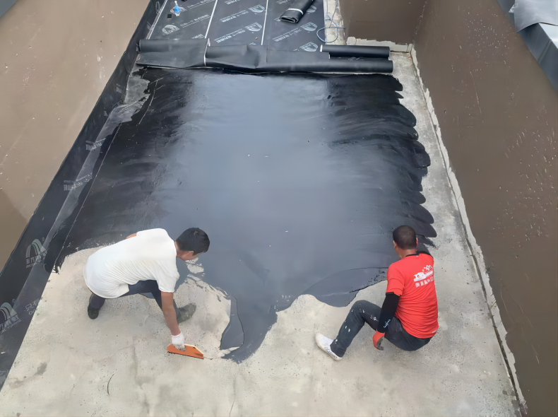 混泥土屋顶漏水维修